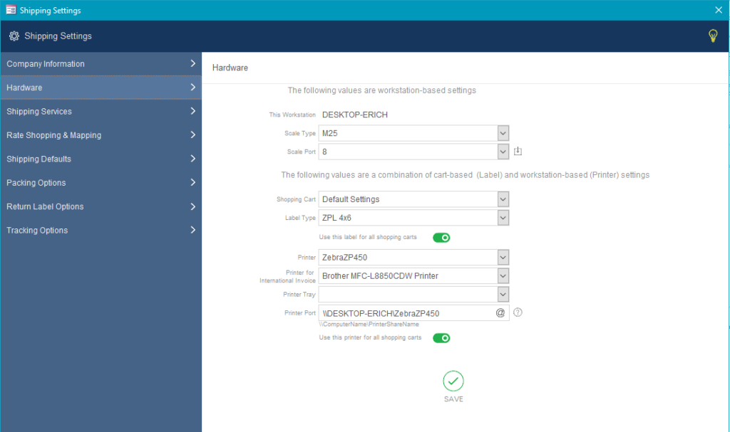 Shipping Setup Overview - Stone Edge Order Manager